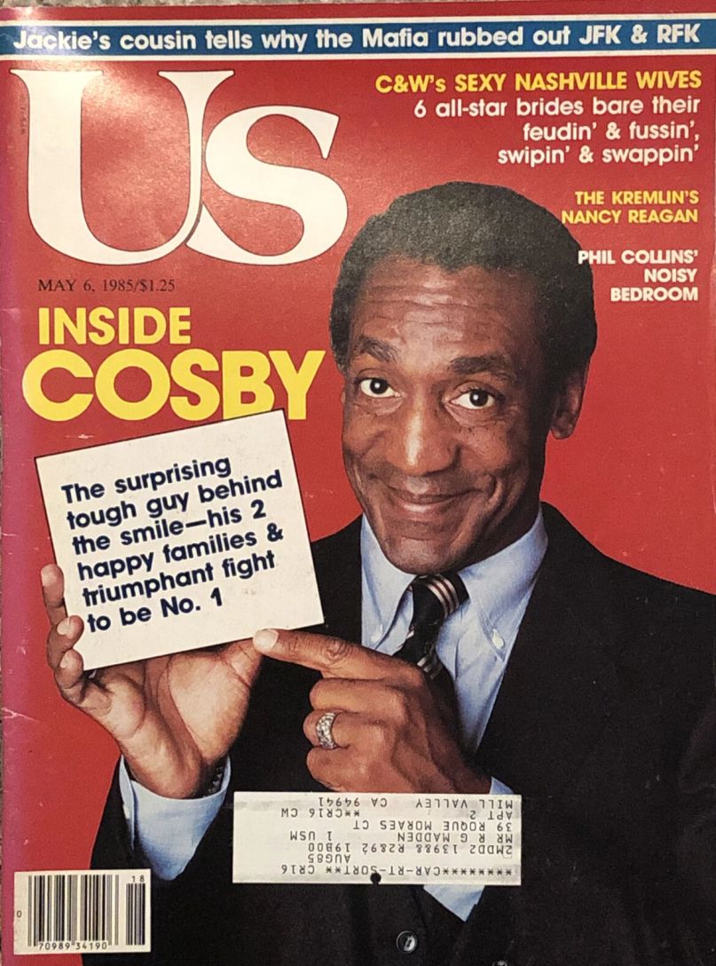 US WEEKLY magazine side cover Issue 210 6 May 1985