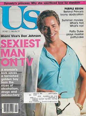 US WEEKLY magazine side cover Issue 212 3 June 1985