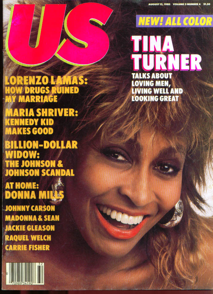 US WEEKLY magazine side cover Issue 4 Vol 3 # 4 - 12 August 1985