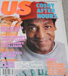 US WEEKLY magazine side cover Issue 9 Vol 3 # 9 - 21 October 1985