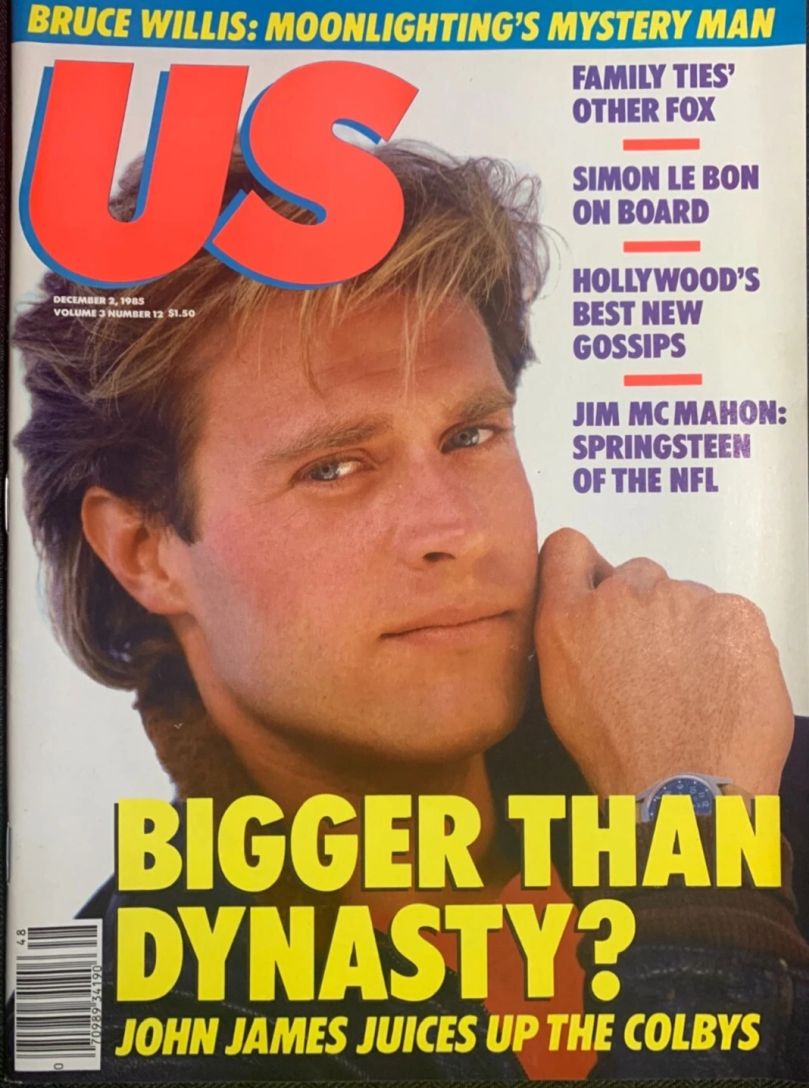 US WEEKLY magazine side cover Issue 12 Vol 3 # 12 - 2 December 1985