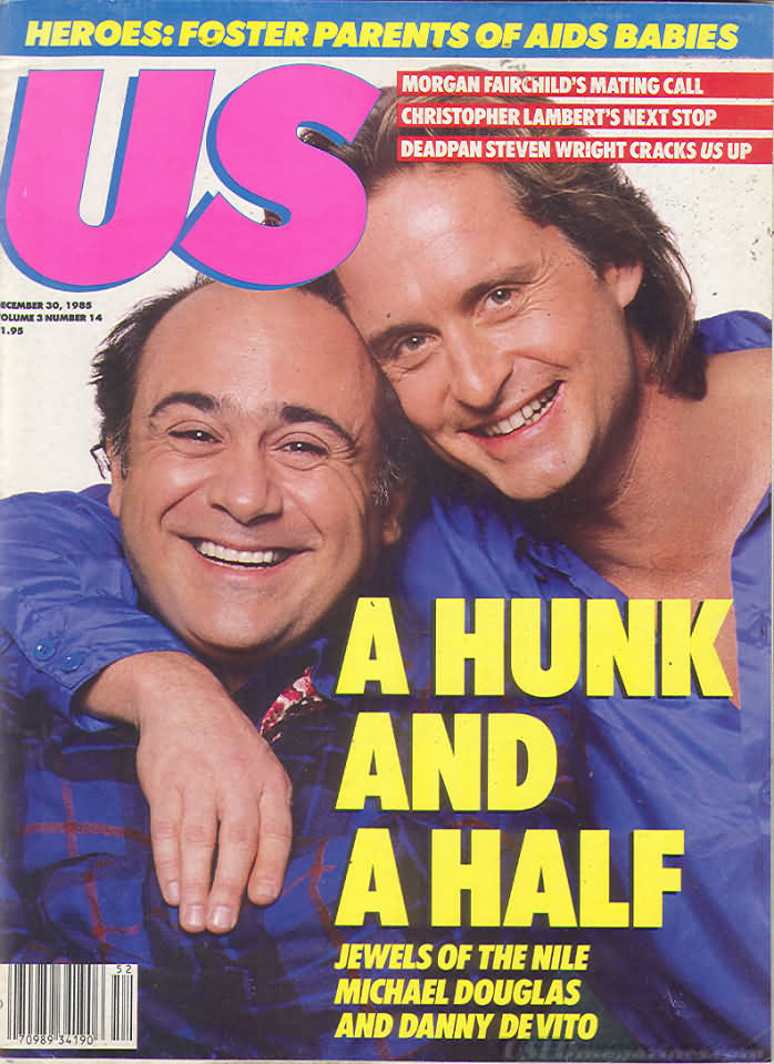 US WEEKLY magazine side cover Issue 14 Vol 3 # 14 - 30 December 1985