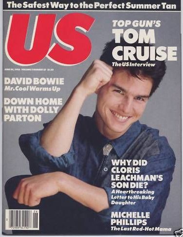 US WEEKLY magazine side cover Issue 27  Vol 3 # 27 30 June 1986