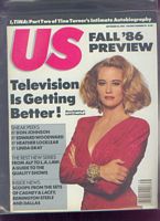 US WEEKLY magazine side cover Issue 33  Vol 3 # 33 22 September 1986