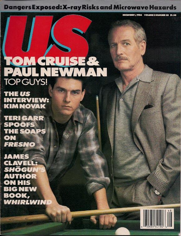 US WEEKLY magazine side cover Issue 38  Vol 3 # 38 1 December 1986