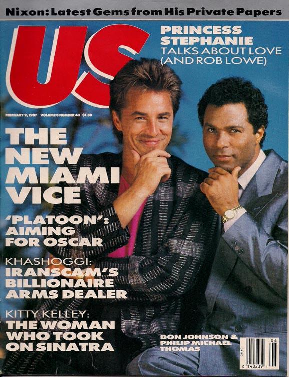 US WEEKLY magazine side cover Issue 43 Vol 3 # 43 - 9 February 1987