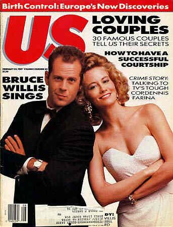 US WEEKLY magazine side cover Issue 44 Vol 3 # 44 - 23 February 1987