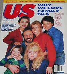 US WEEKLY magazine side cover Issue 46 Vol 3 # 46 - 23 March 1987
