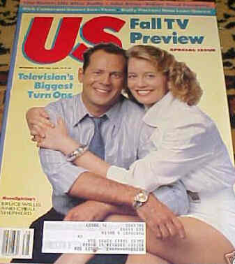 US WEEKLY magazine side cover Issue 59 Vol 3 # 59 - 21 September 1987
