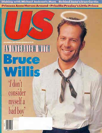 US WEEKLY magazine side cover Issue 62 Vol 3 # 62 - 2 November 1987