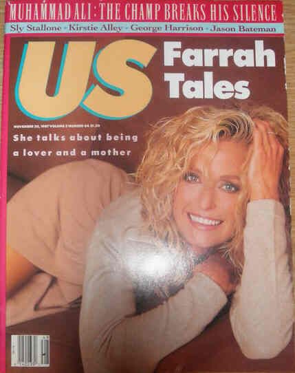 US WEEKLY magazine side cover Issue 64 Vol 3 # 64 - 30 November 1987