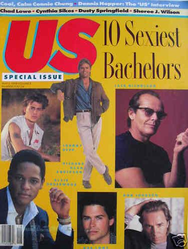 US WEEKLY magazine side cover Issue 75 Vol 3 # 75 - 2 May 1988