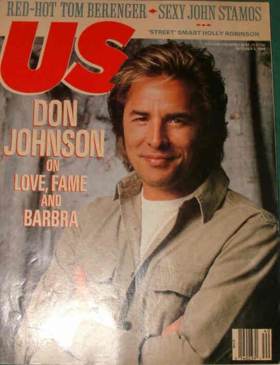 US WEEKLY magazine side cover Issue 86 3 October 1988