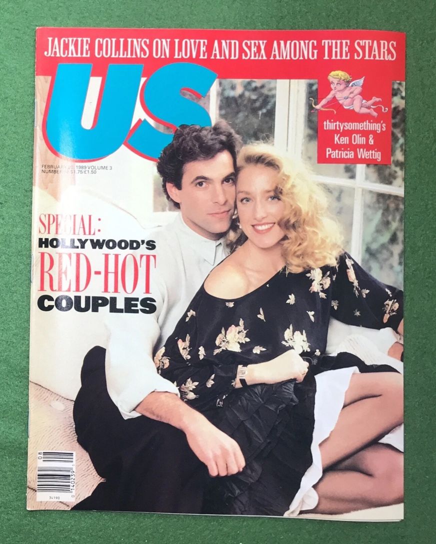 US WEEKLY magazine side cover Issue 96 20 February 1989