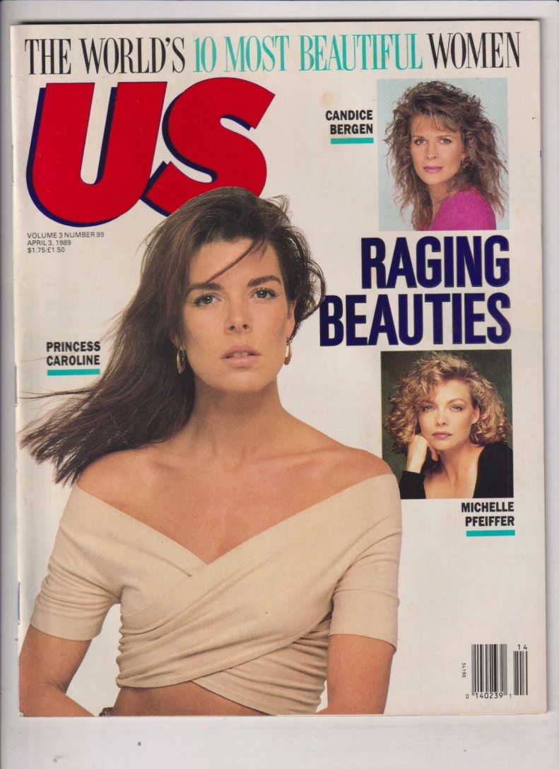 US WEEKLY magazine side cover Issue 99 3 April 1989