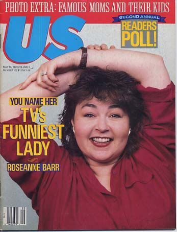 US WEEKLY magazine side cover Issue 102 15 May 1989