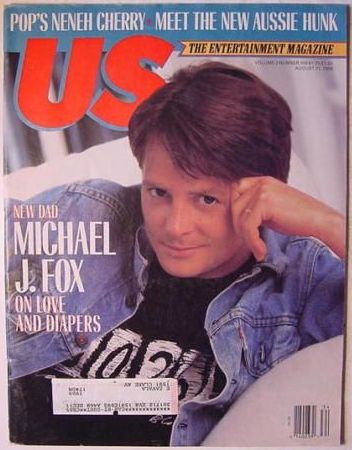 US WEEKLY magazine side cover Issue 109 21 August 1989