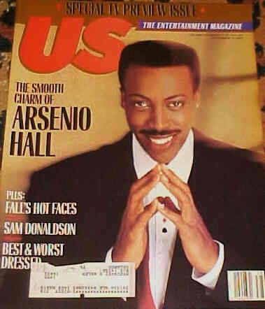 US WEEKLY magazine side cover Issue 111 18 September 1989
