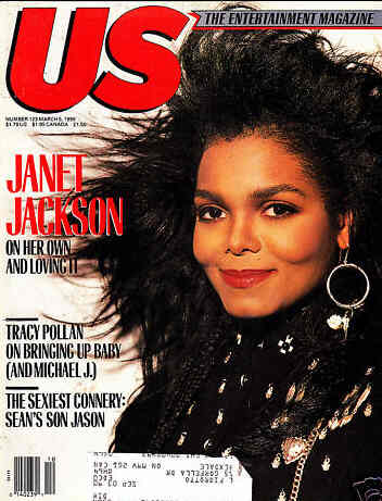 US WEEKLY magazine side cover Issue 123 5 March 1990