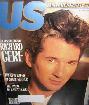 US WEEKLY magazine side cover Issue 127 30 April 1990