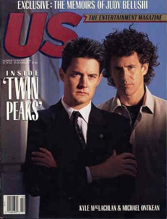 US WEEKLY magazine side cover Issue 129 28 May 1990