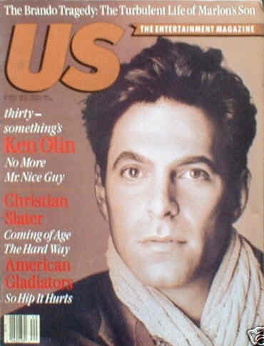 US WEEKLY magazine side cover Issue 138 1 October 1990