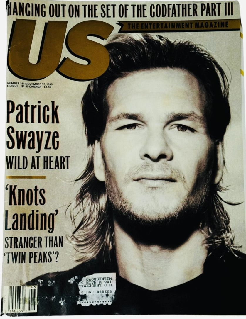 US WEEKLY magazine side cover Issue 141 12 November 1990