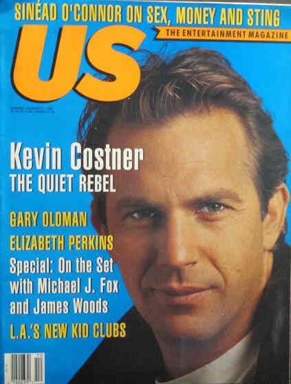 US WEEKLY magazine side cover Issue 149 7 March 1991