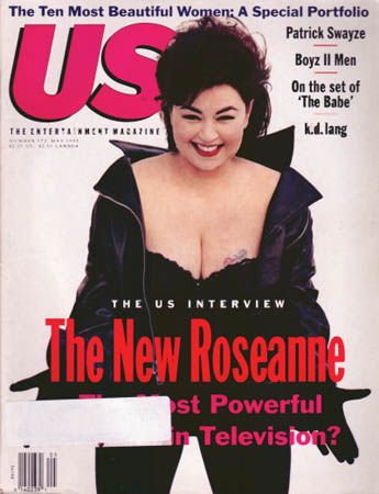 US WEEKLY magazine side cover Issue 172 May 1992