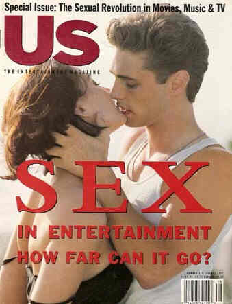 US WEEKLY magazine side cover Issue 175 August 1992