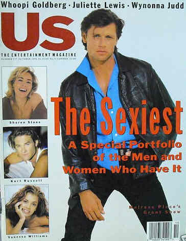 US WEEKLY magazine side cover Issue 177 October 1992