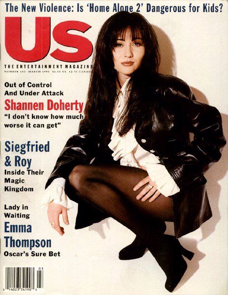 US WEEKLY magazine side cover Issue 182 March 1993