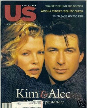 US WEEKLY magazine side cover Issue 194 March 1994