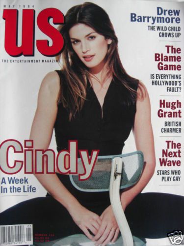 US WEEKLY magazine side cover Issue 196 May 1994
