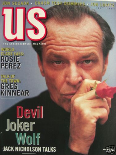 US WEEKLY magazine side cover Issue 198 July 1994