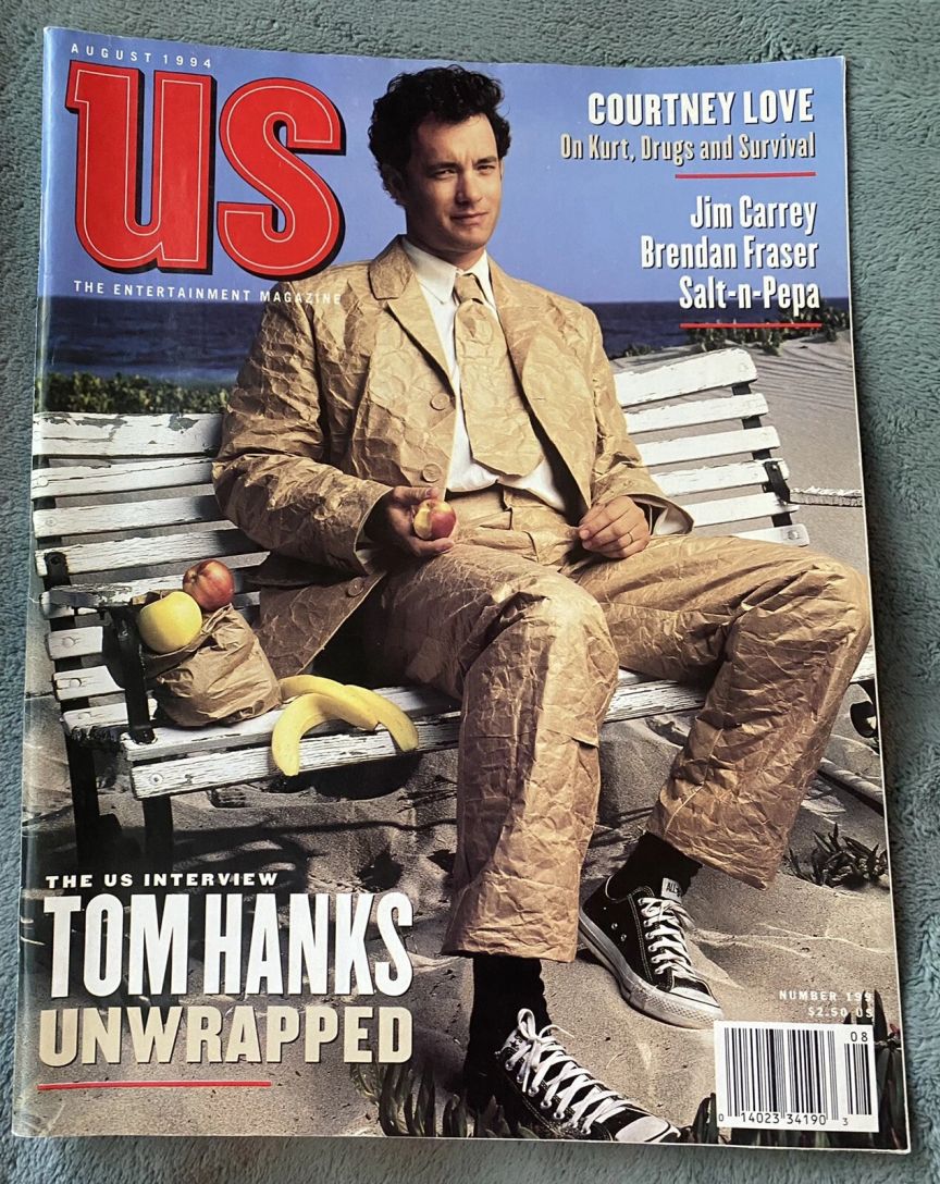 US WEEKLY magazine side cover Issue 199 August 1994