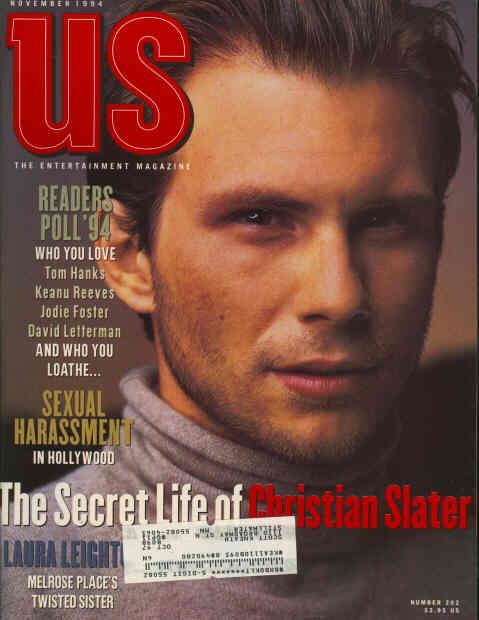 US WEEKLY magazine side cover Issue 202 November 1994