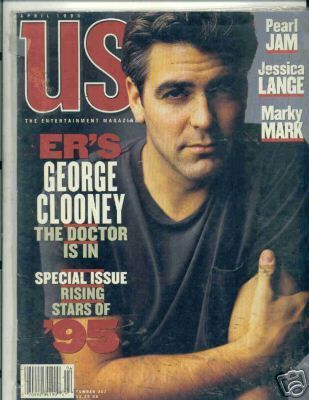 US WEEKLY magazine side cover Issue 207 April 1995
