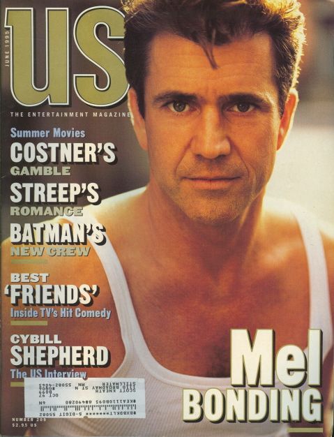 US WEEKLY magazine side cover Issue 209 June 1995