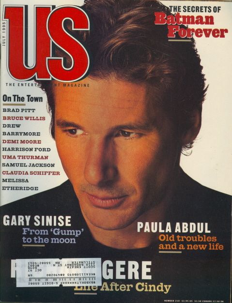 US WEEKLY magazine side cover Issue 210 July 1995