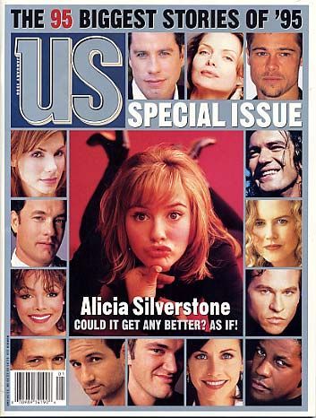 US WEEKLY magazine side cover Issue 216 January 1996