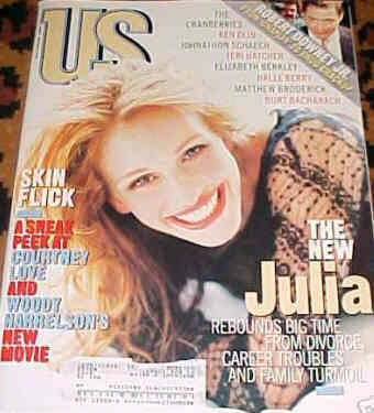 US WEEKLY magazine side cover Issue 225 October 1996