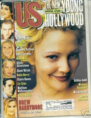 US WEEKLY magazine side cover Issue 230 March 1997