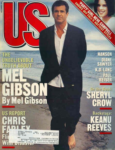 US WEEKLY magazine side cover Issue 236 September 1997