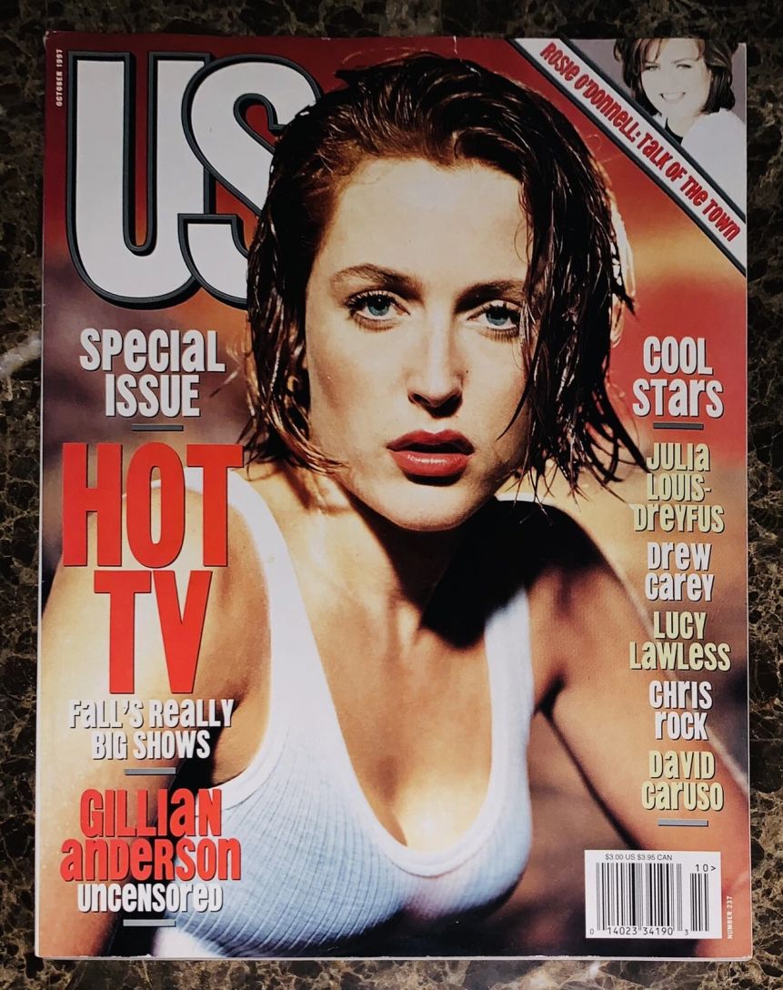 US WEEKLY magazine side cover Issue 237 October 1997