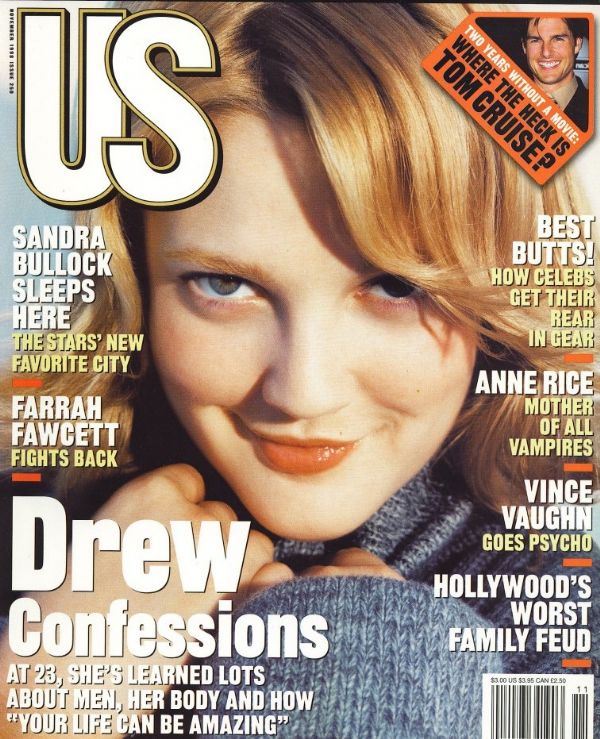 US WEEKLY magazine side cover Issue 250 November 1998