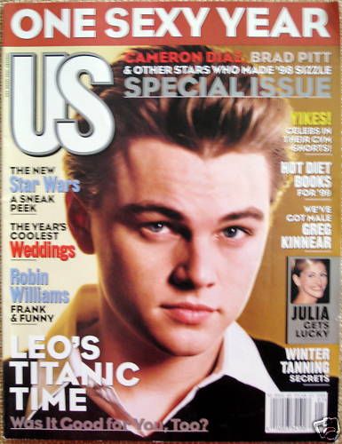 US WEEKLY magazine side cover Issue 252 January 1999