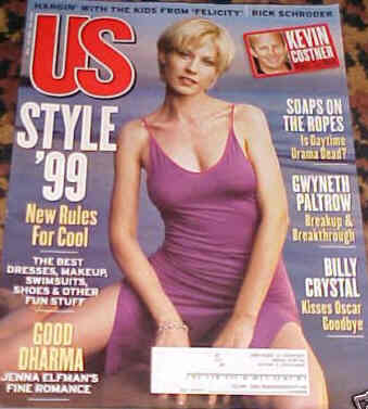 US WEEKLY magazine side cover Issue 254 March 1999