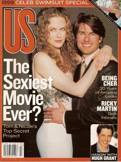 US WEEKLY magazine side cover Issue 258 July 1999