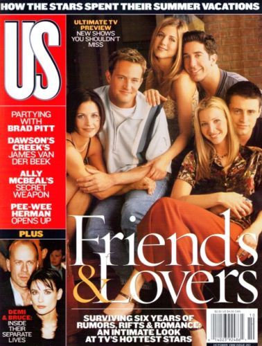US WEEKLY magazine side cover Issue 261 October 1999